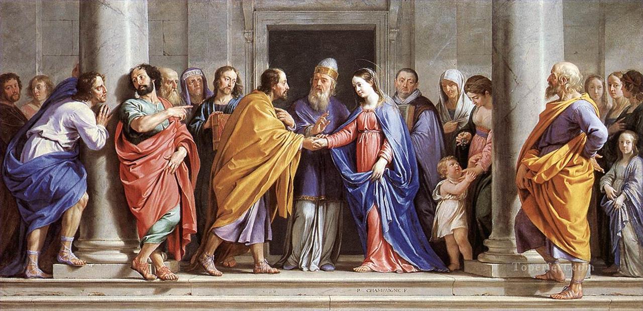 The Marriage of the Virgin Philippe de Champaigne Oil Paintings